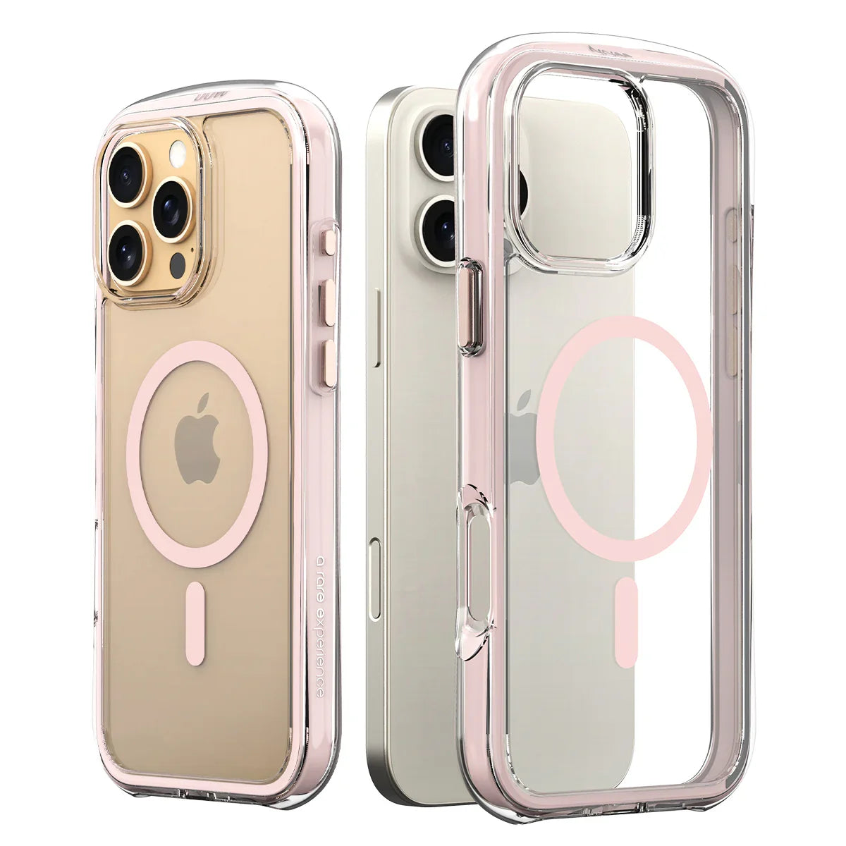 iPhone 16 Pro Max Araree Duple Air Magsafe Cover - Pink - Tashqila iPhone 16 Pro Max Araree Duple Air Magsafe Cover - Pink - Tashqila